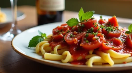 vini e i piatti tipici